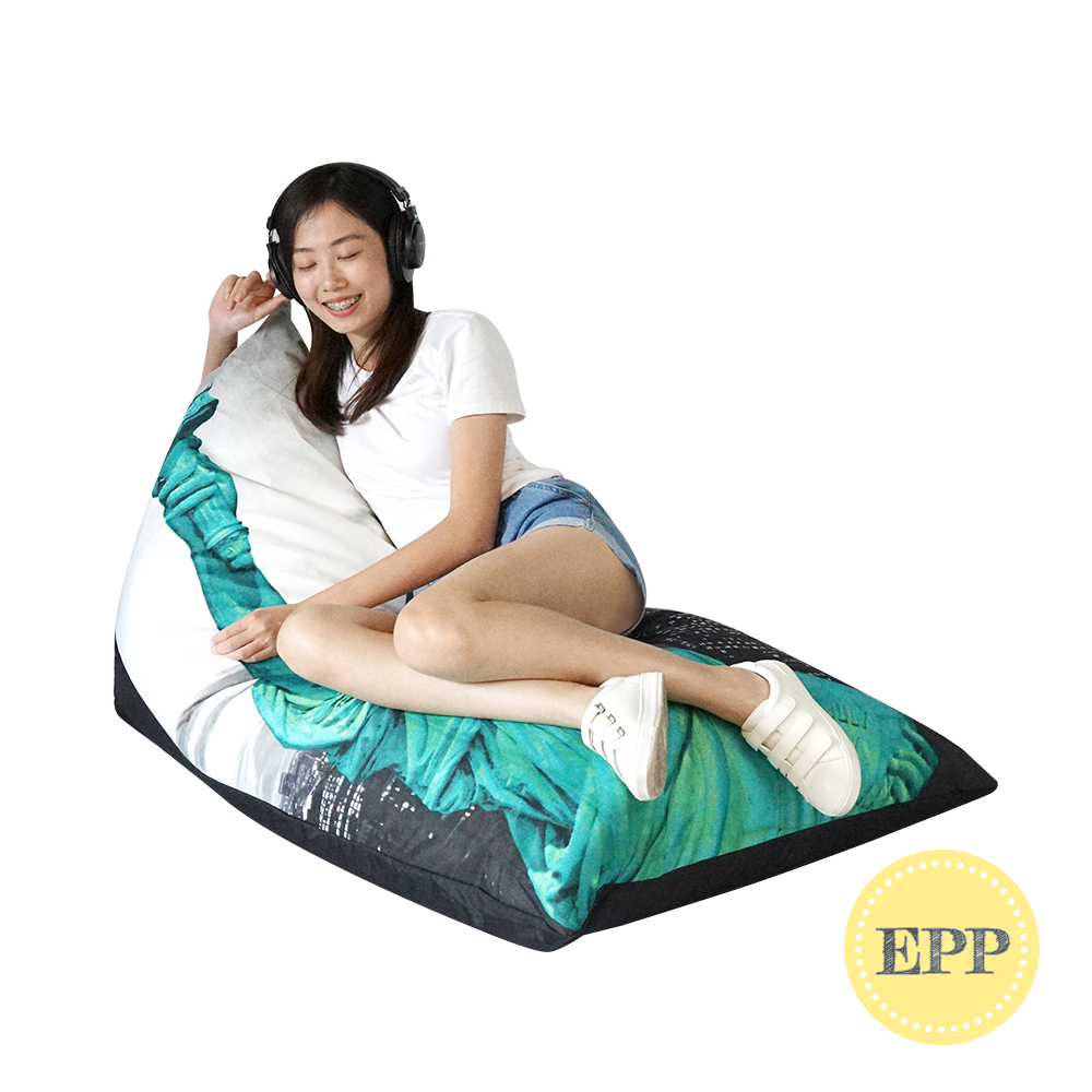 Wanderlust Bean Bag by SG Beans (Liberty, EPP beans filling) DT